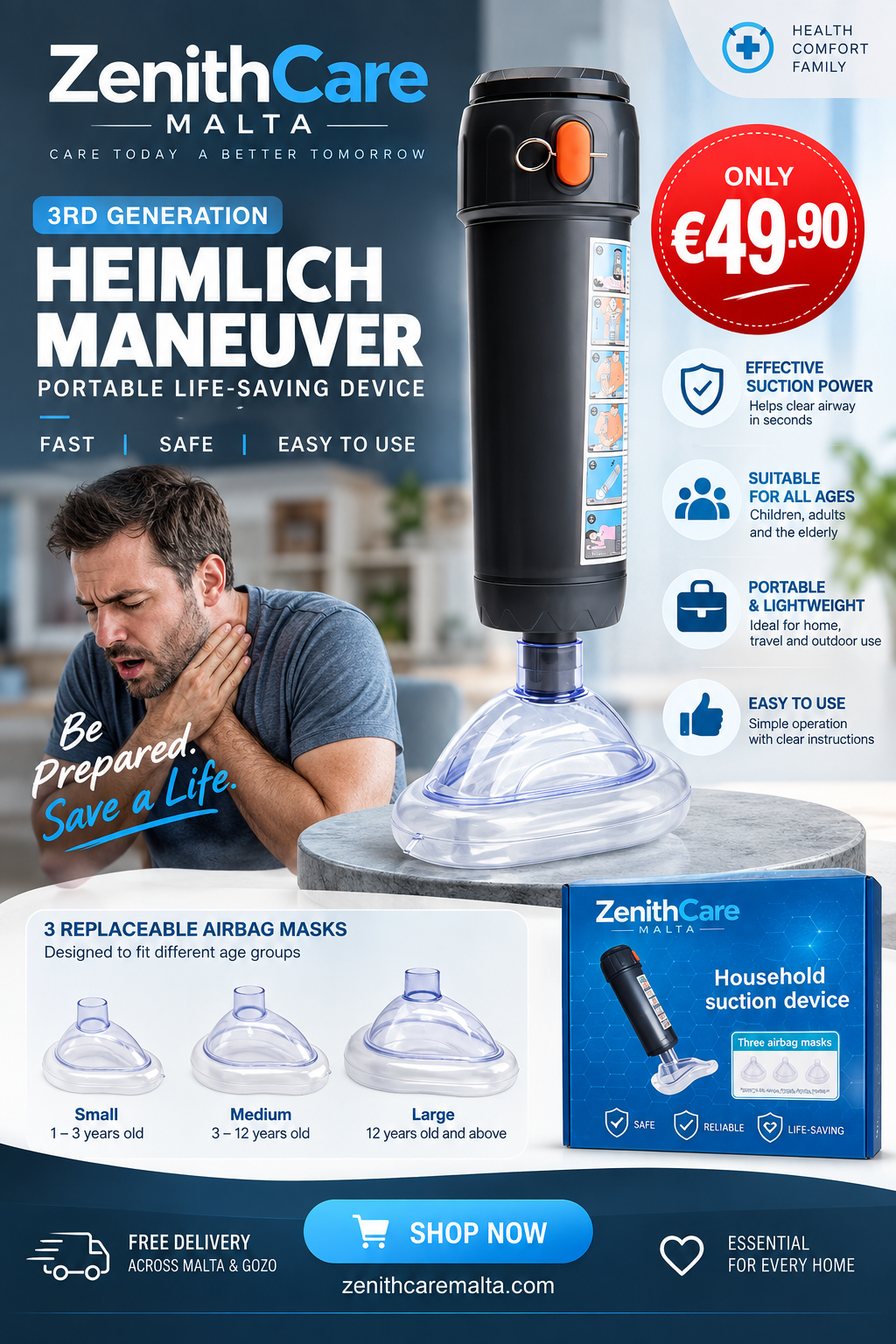Zenith Portable Choking Device